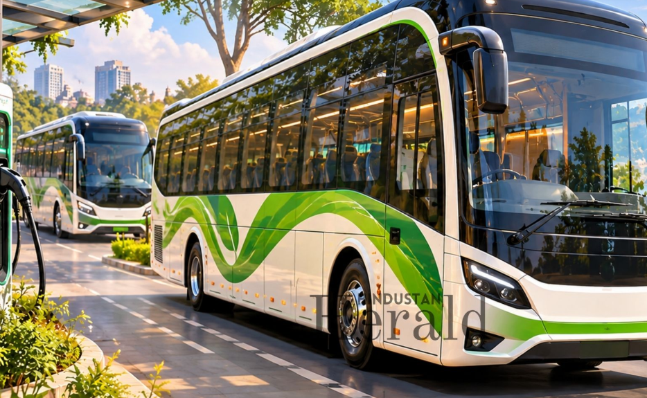 EaseMyTrip Enters Electric Mobility Race: EMTev Launches Bus Operations in Bhopal, Eyes 5,000-Bus Annual Capacity capture